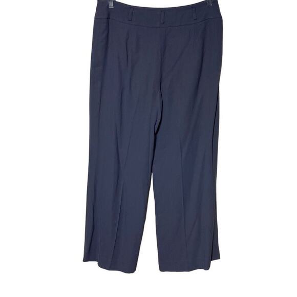 Talbots Women's Gray Mid-Rise Straight-Leg Ankle Casual Pants Size 10 - Picture 2 of 8